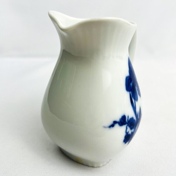 Eschenbach Bavaria Sugar & Creamer Set Blue Floral Porcelain Vintage Germany - Picture 8 of 12